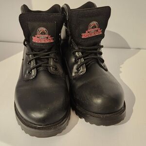 Brahma Black Work Boots 7W *Like New